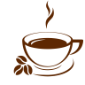 Coffee cup steam 96x96x96